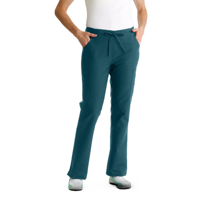 Medline ComfortEase Women's Modern Fit Cargo Scrub Pants with 4 Pockets