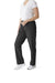 Medline 9352DKWXXL-CM ComfortEase Unisex Pants with Elastic Waist, Black, 2XL