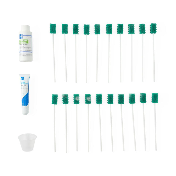 Medline Extended Oral Care Kit with Hydrogen Peroxide