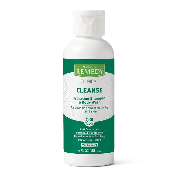 Medline Remedy Clinical Hydrating Shampoo and Body Wash