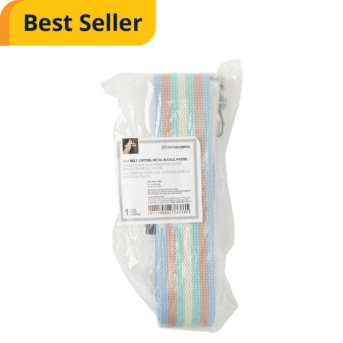 Medline Washable Cotton Gait Belts