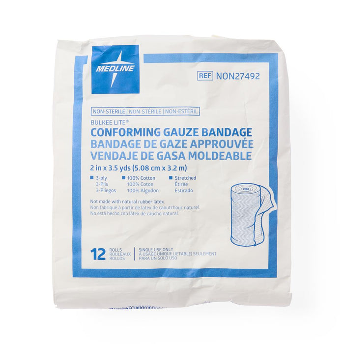 Bulkee Lite Non-Sterile Cotton Conforming Bandages