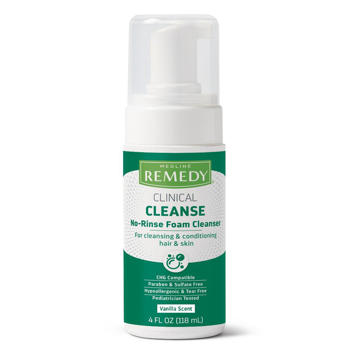 Medline Remedy Clinical No-Rinse Foam Cleanser