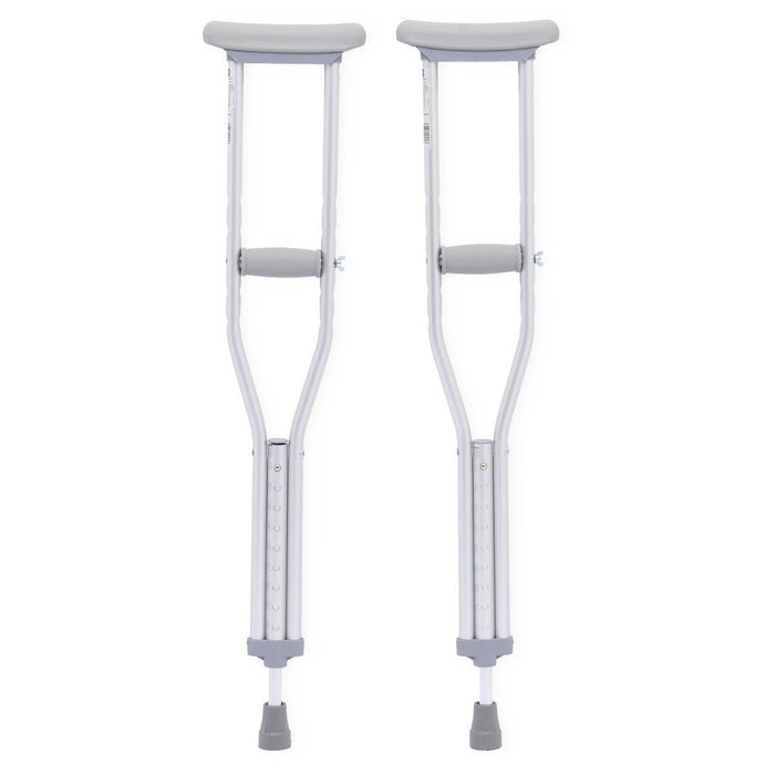 Medline Standard Aluminum Push-Button Crutches