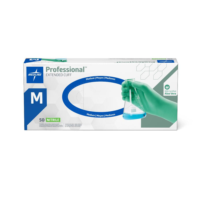 Medline Professional Nitrile Exam Gloves