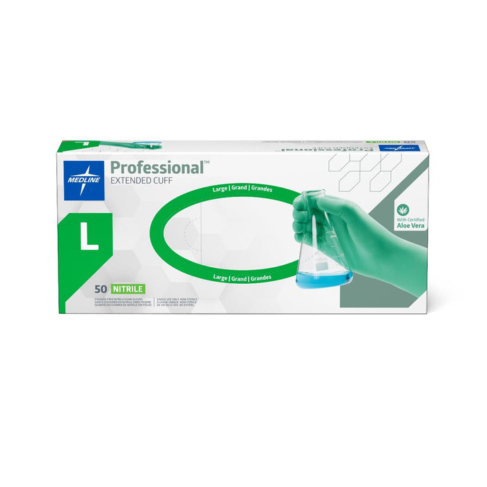 Medline Professional Nitrile Exam Gloves