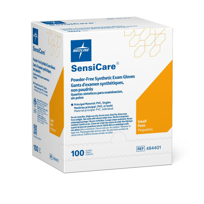 SensiCare PF Sterile Stretch Vinyl Exam Gloves