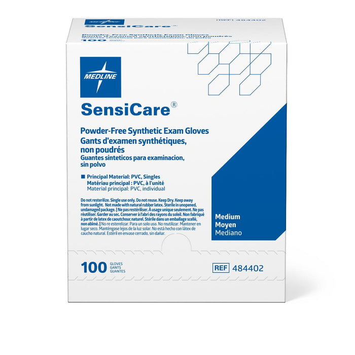 SensiCare PF Sterile Stretch Vinyl Exam Gloves