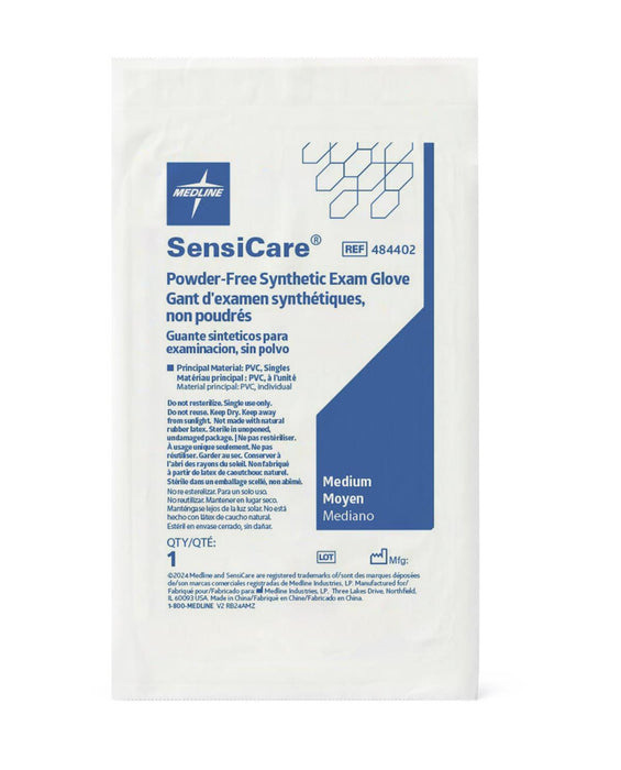 SensiCare PF Sterile Stretch Vinyl Exam Gloves