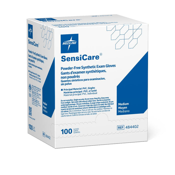 SensiCare PF Sterile Stretch Vinyl Exam Gloves
