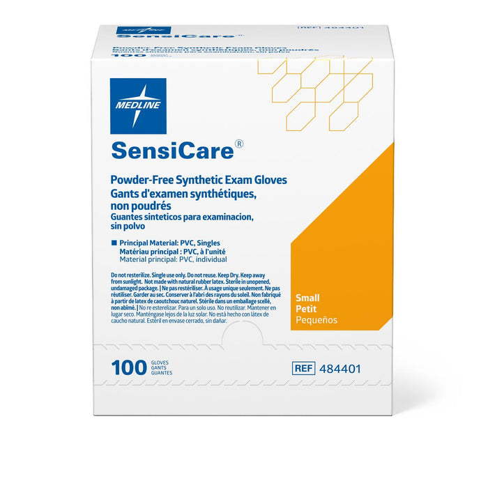 SensiCare PF Sterile Stretch Vinyl Exam Gloves