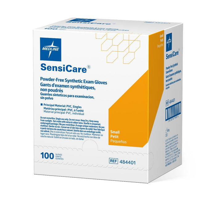 SensiCare PF Sterile Stretch Vinyl Exam Gloves