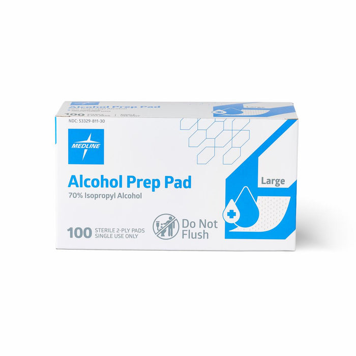 Medline Sterile Alcohol Prep Pads