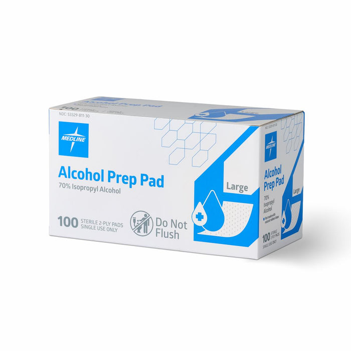 Medline Sterile Alcohol Prep Pads