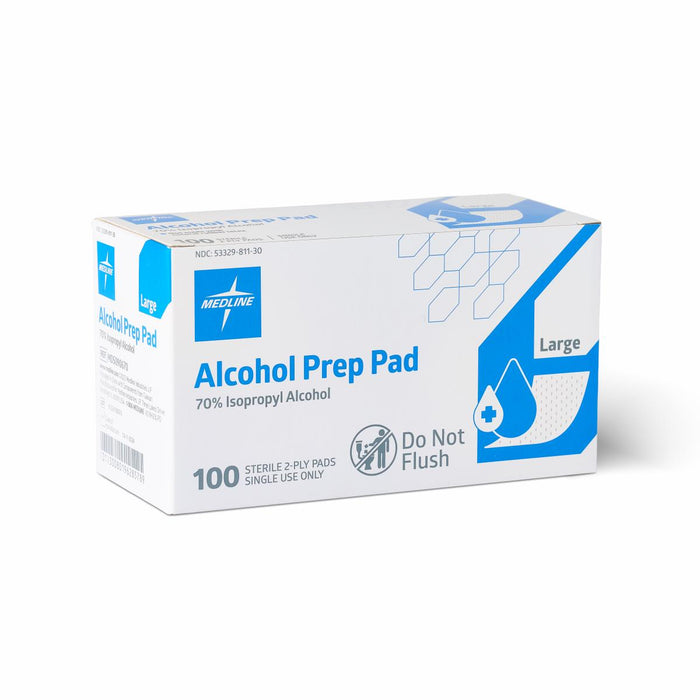 Medline Sterile Alcohol Prep Pads