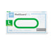 Medline MediGuard ES powder-free nitrile exam gloves, size L, box of 100, view 1