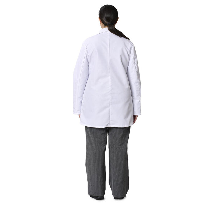 Medline Propel Unisex Consultation Length 4-Pocket Lab Coat