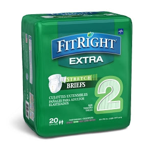 Medline FitRight Extra Stretch Briefs