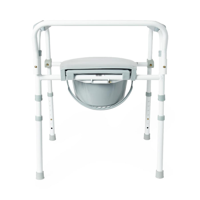 Medline Standard Steel 3-in-1 Folding Commode