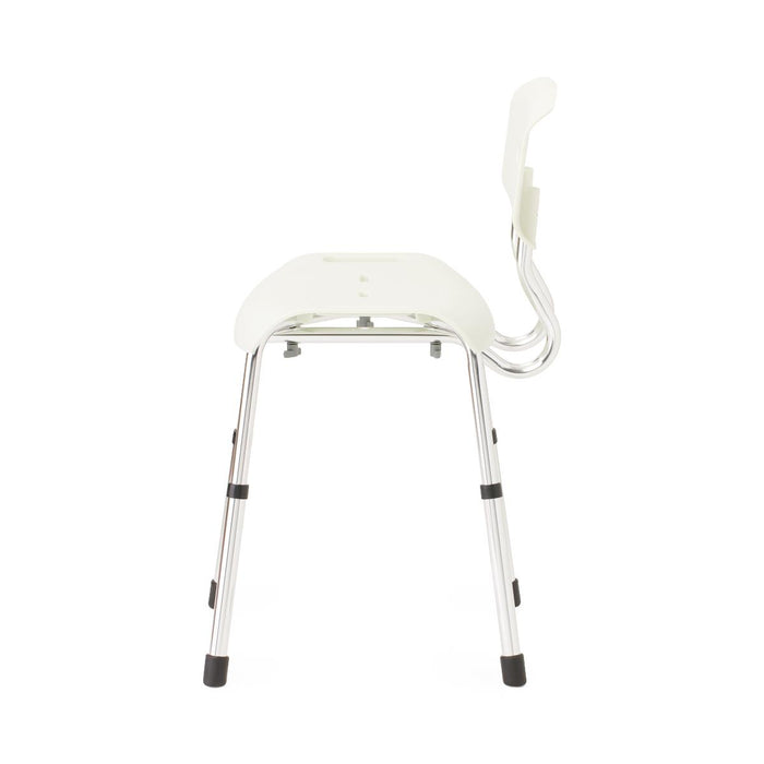 Medline shower chair with back and Microban treatment, view 3