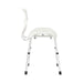 Medline shower chair with back and Microban treatment, view 2