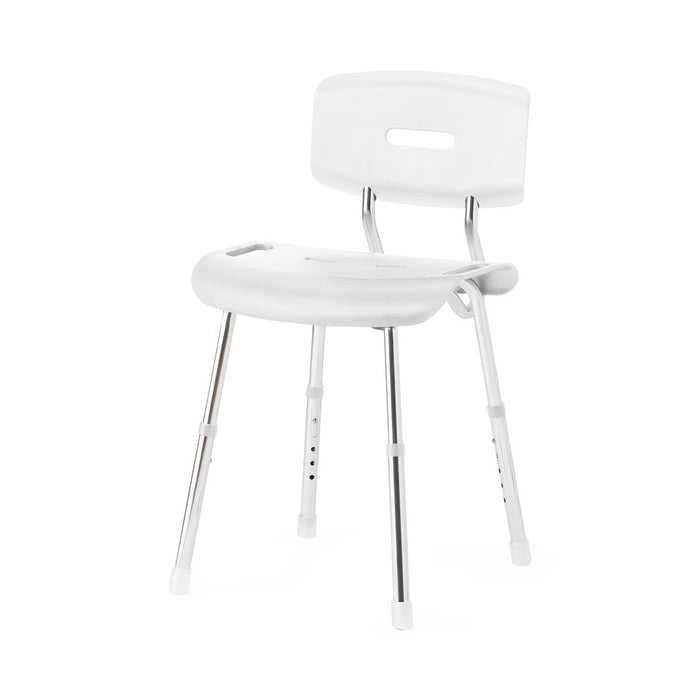 Medline shower chair with back and Microban treatment, view 4
