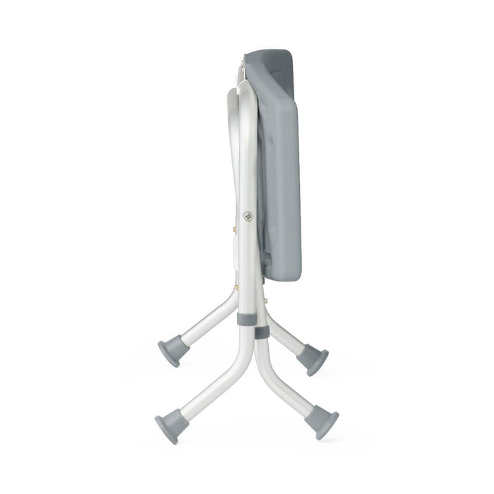 Medline folding shower chair without back, view 6