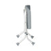 Medline folding shower chair without back, view 6