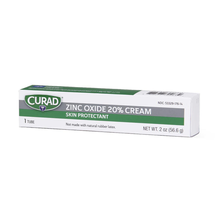 CURAD 20% zinc oxide skin protectant cream, 2 oz tube, view 6
