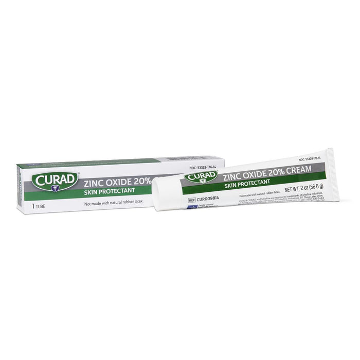 CURAD 20% zinc oxide skin protectant cream, 2 oz tube, view 5