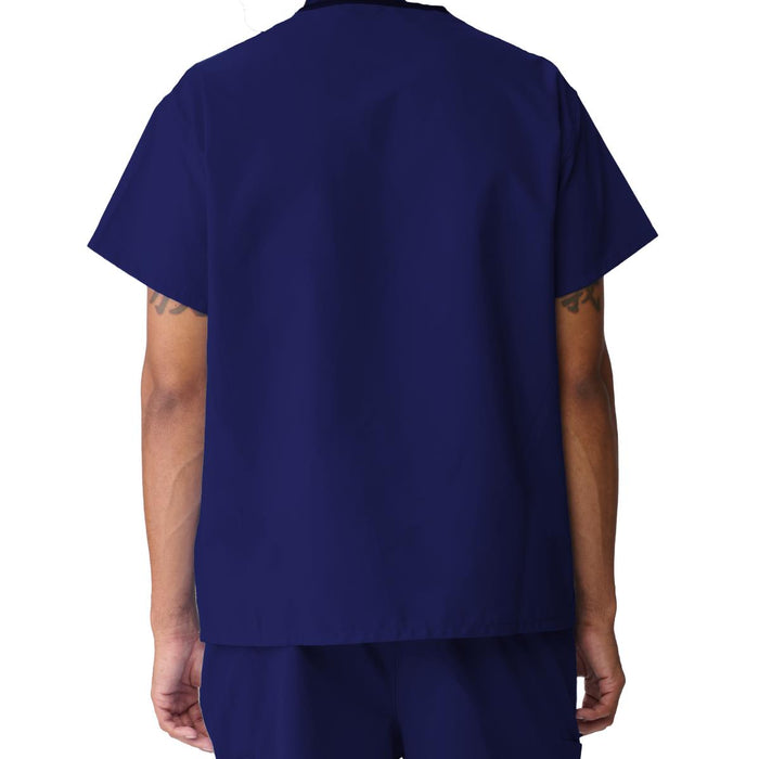 Medline AngelStat Unisex Pocketless Reversible Scrub Tops
