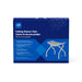 Medline folding shower chair without back, view 5