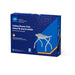 Medline folding shower chair without back, view 8