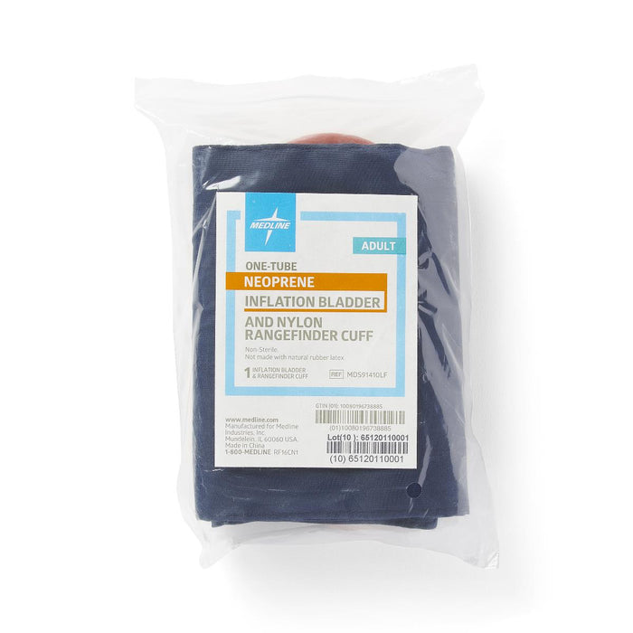 Medline 1-Tube Range Finder Cuffs with Neoprene Inflation Bags