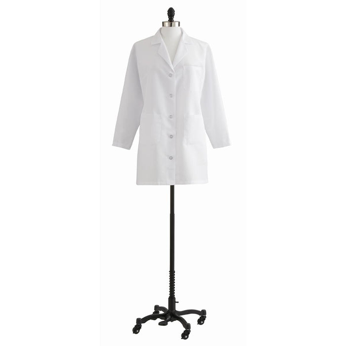 Medline MDT11WHT10E Medline Women's Classic Staff-Length Lab Coats, COAT,LAB,LADIES,STAFF LENGTH,WHITE,10, 1 Each