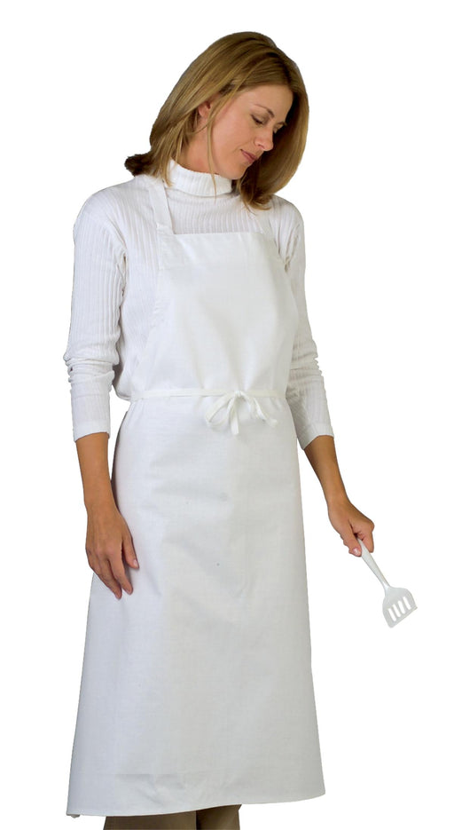 Medline MDT215062Z Medline Long Length Bib Aprons, APRON,BIB,36X40,1DZ/CS, 12 Each / Dozen