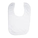 Medline MDTDDR1023 Medline Knit Infant Bibs, BIB,BABY,KNIT,WHT,WHITE TRIM, 12 Each / Dozen