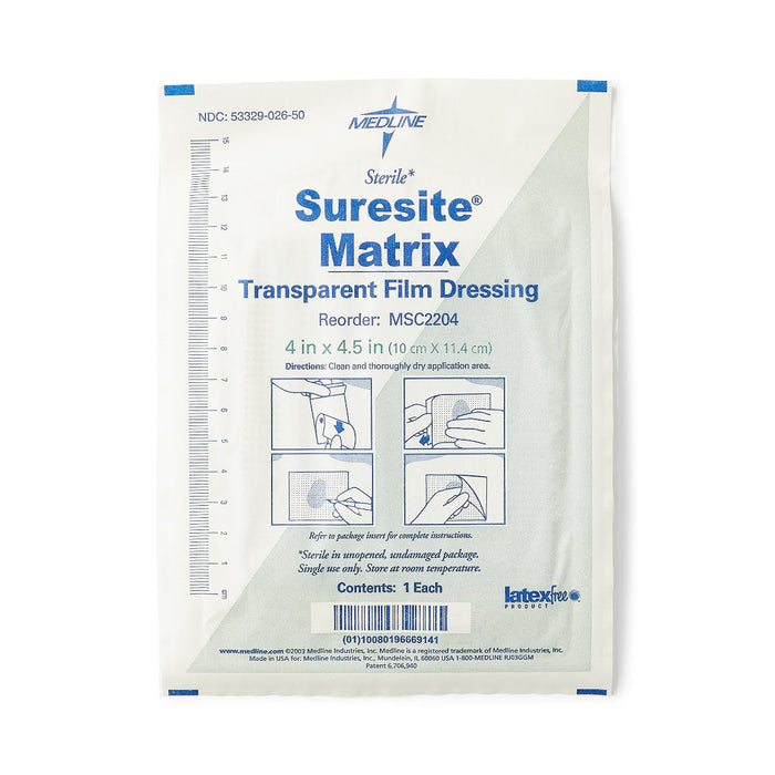 Suresite Matrix Transparent Dressings