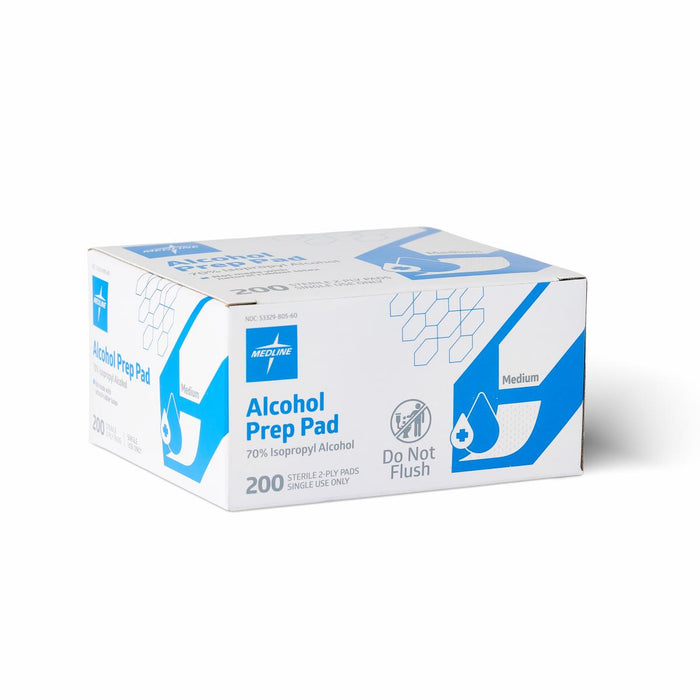 Medline Sterile Alcohol Prep Pads