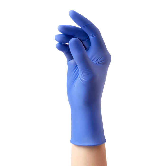 SensiCare Silk Powder-Free Nitrile Exam Gloves with SmartGuard Film