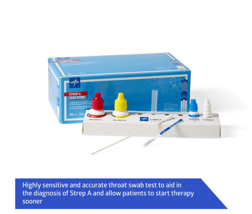 Medline Group A Strep Dipstick Test