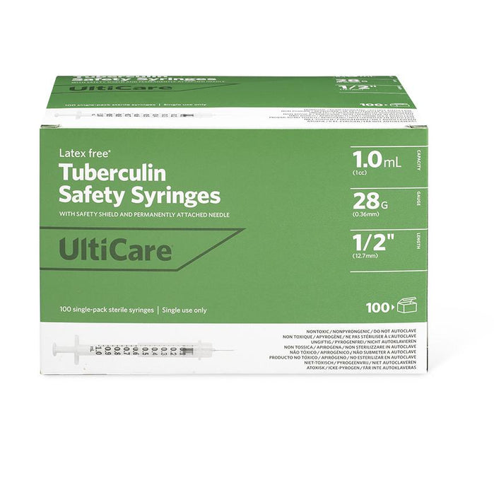 Ultimed Tuberculin Safety Syringes - 1 mL