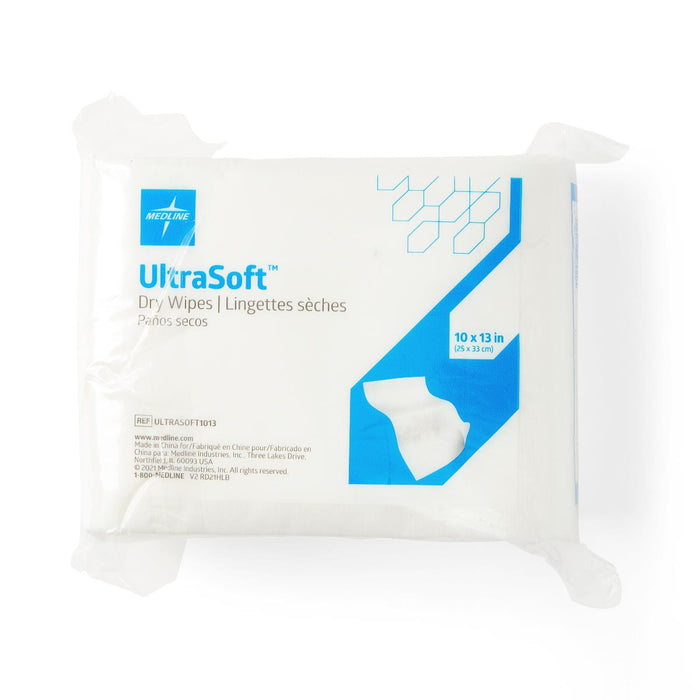Medline Ultrasoft Disposable Dry Cleansing Cloths