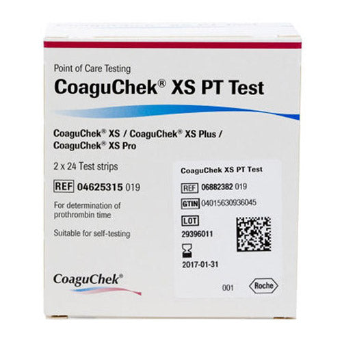 CoaguChek XS PT Test Strips