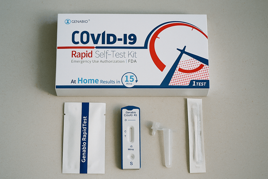 Respiratory Test Kit Genabio® COVID-19 Rapid Self-Test