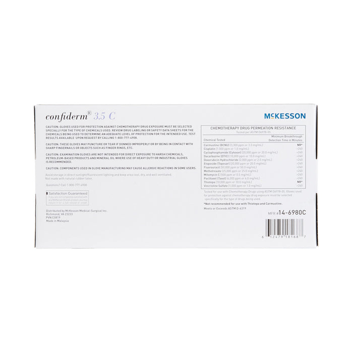 McKesson Confiderm® 3.5C Nitrile Exam Gloves