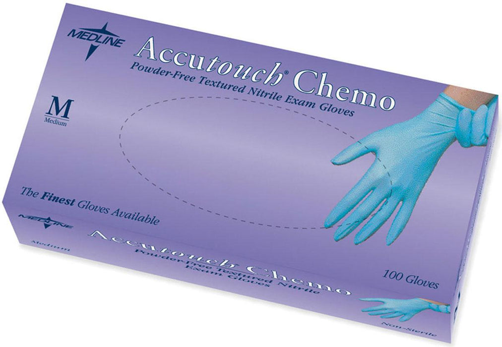 Medline Accutouch Chemo Nitrile Exam Gloves