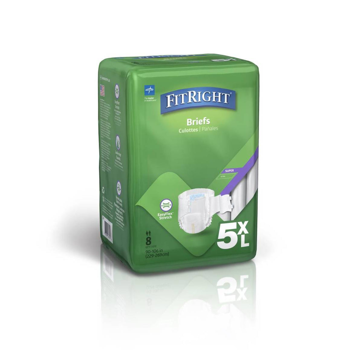 Medline Baribrief Bariatric Adult Incontinence Briefs — Medical Supply Pros