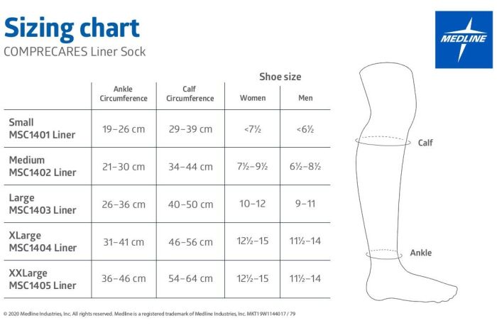 COMPRECARES Liner Socks