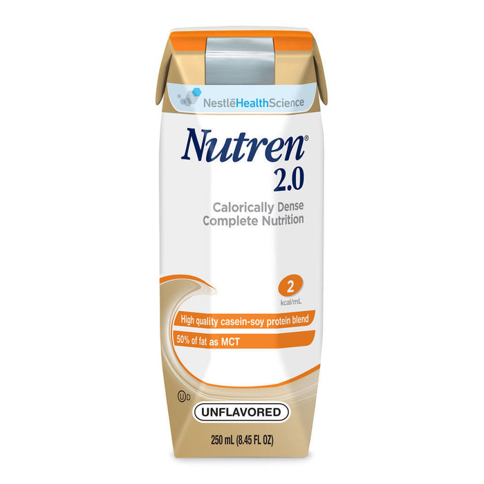 Nestle Tube Feeding Formula Nutren 2.0 Unflavored Liquid